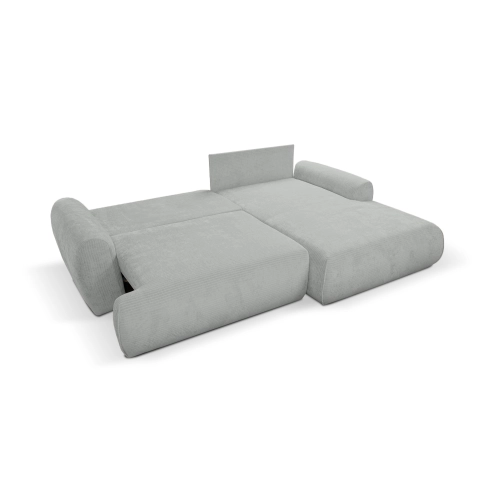 Narożnik z funkcją spania NABOO Tkanina Perla 25